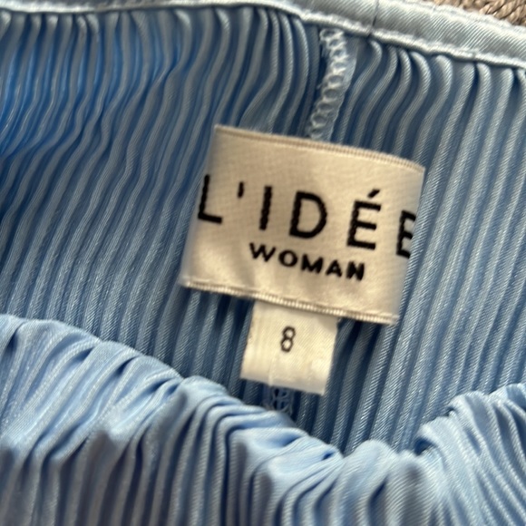 L’IDÉE SOIREE KLUM GOWN - CLOUD BLUE SIZE AUS 8/US 4 - Picture 6 of 8